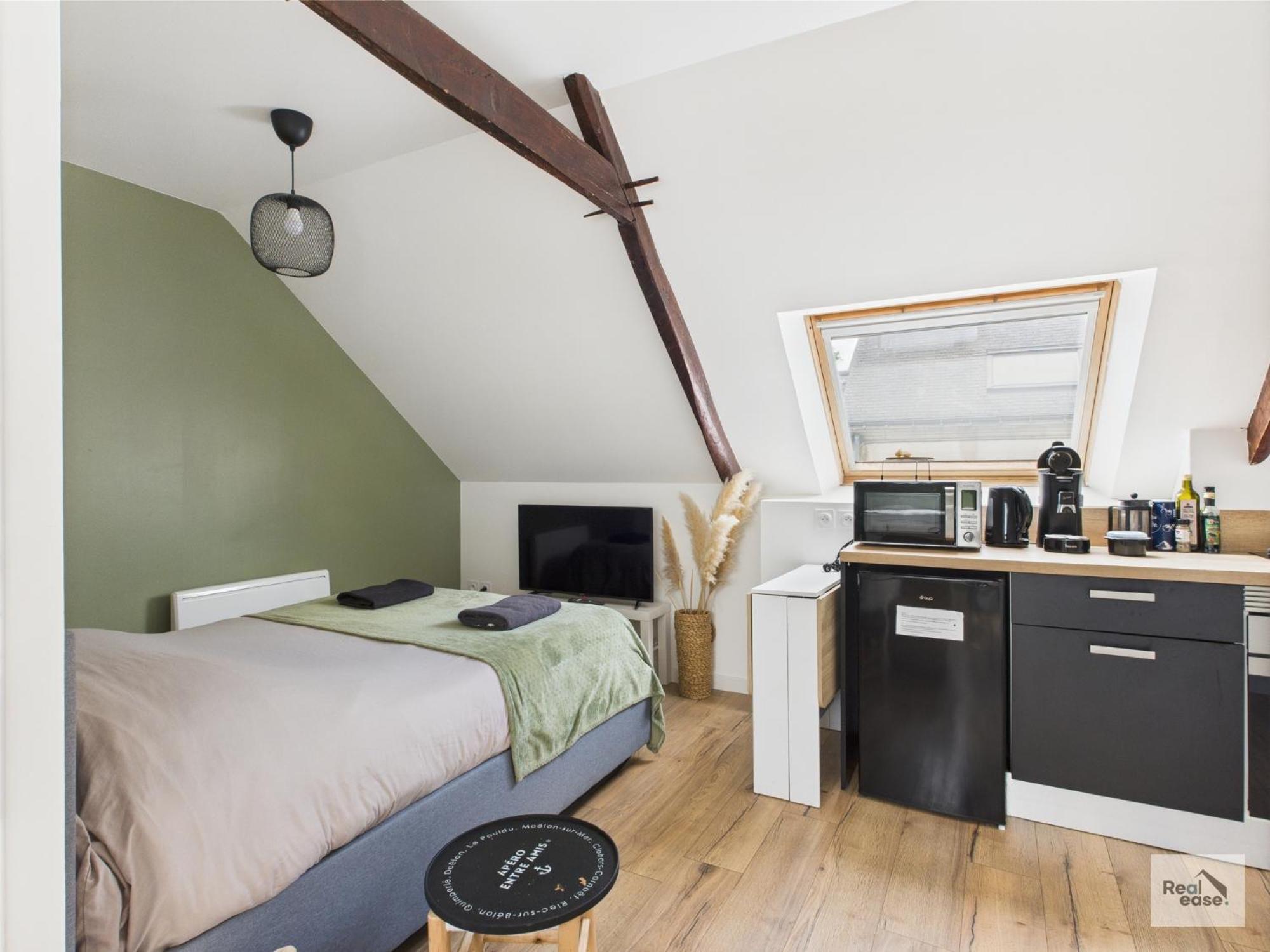 Logement De Caractere En Haute Ville De 캉페흘르 외부 사진
