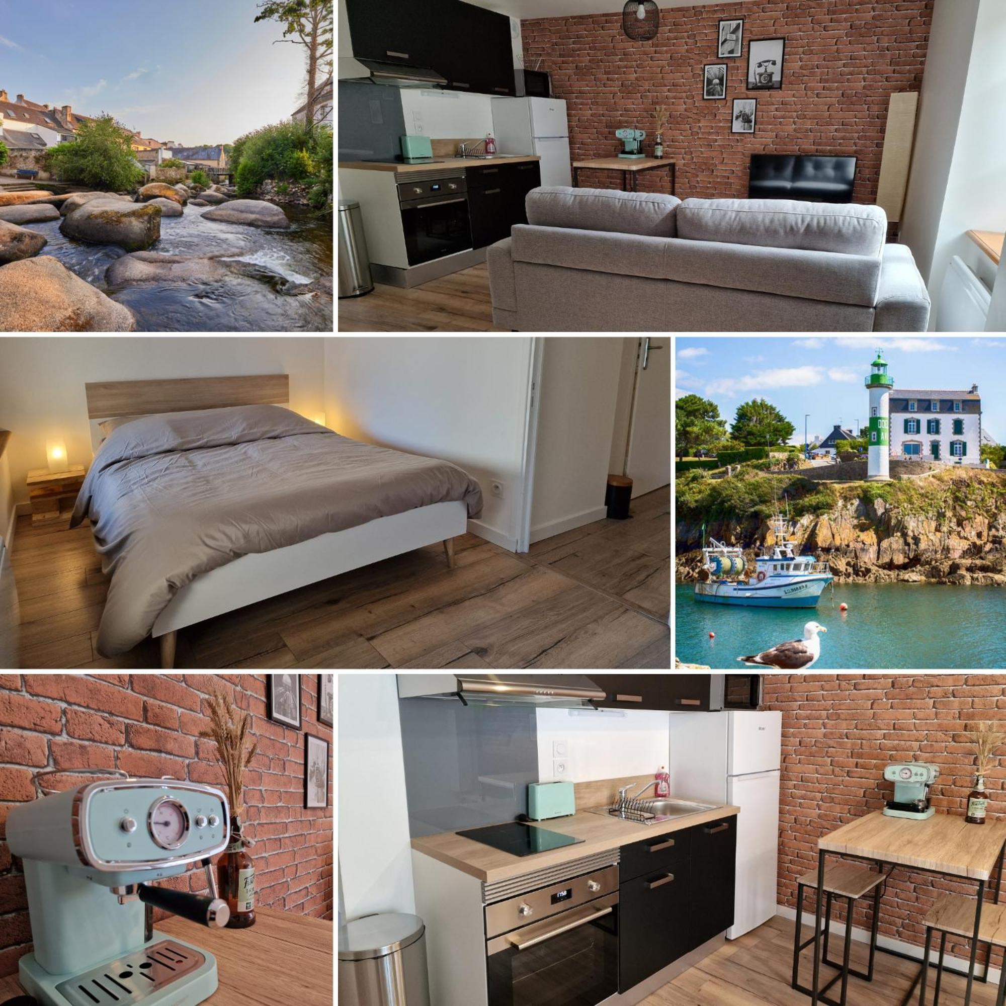 Logement De Caractere En Haute Ville De 캉페흘르 외부 사진